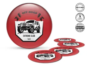 Domed Badges Racing Horizon Apex